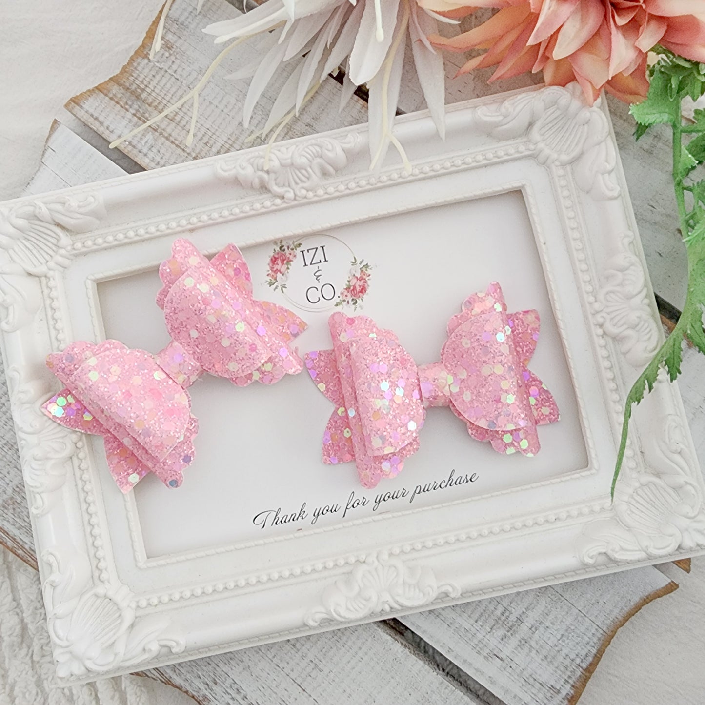 Kailani Glitz Petal bow