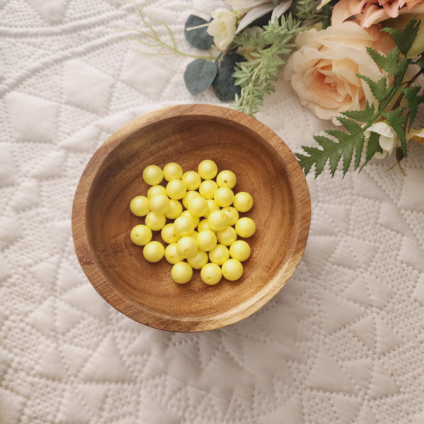 Yellow matte 12mm