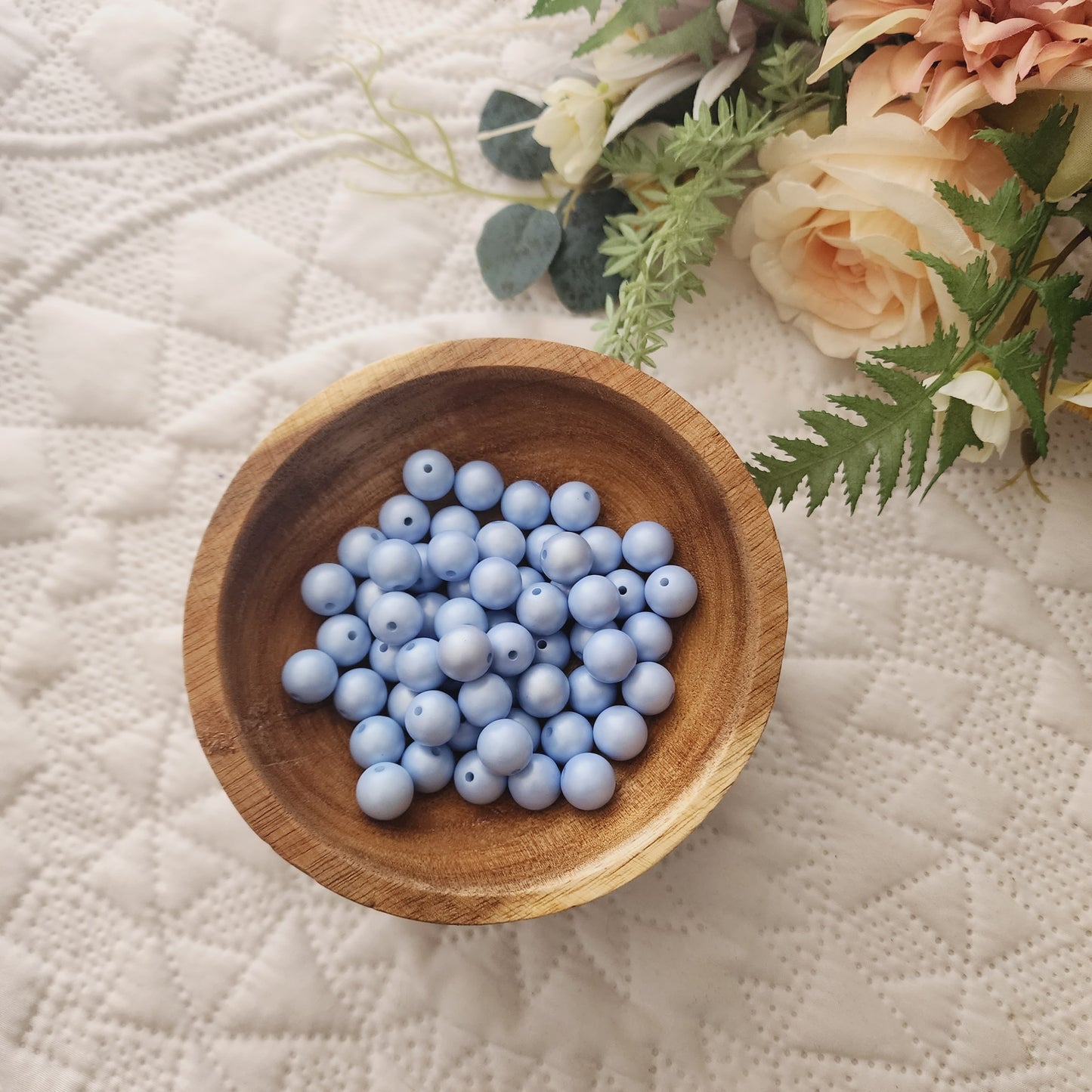 Baby blue matte 12mm
