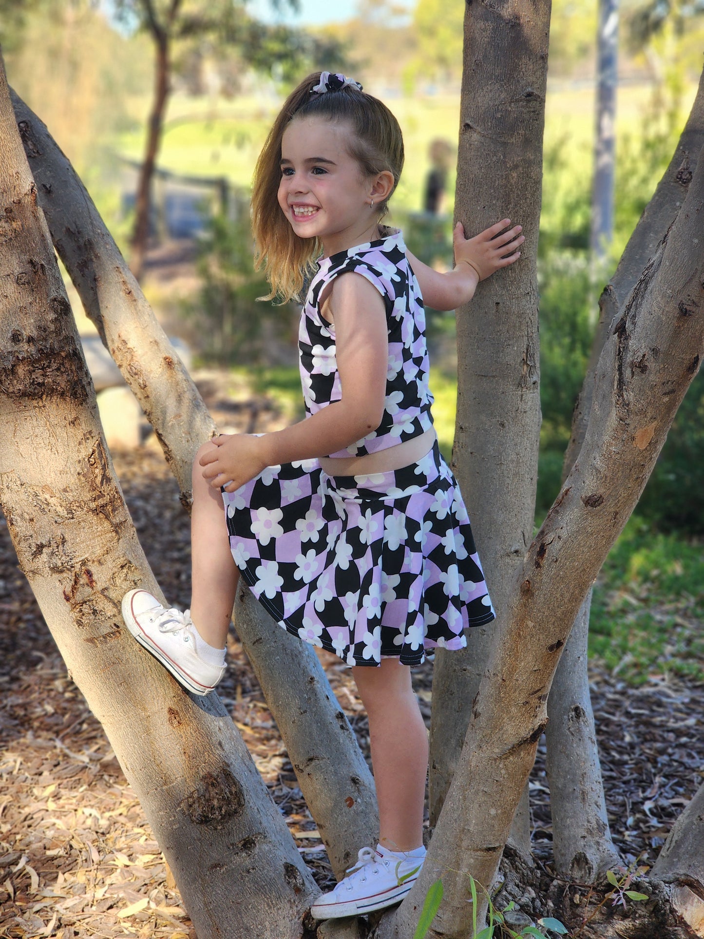 Daisy Check skort