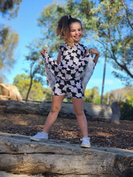 Daisy Check skort
