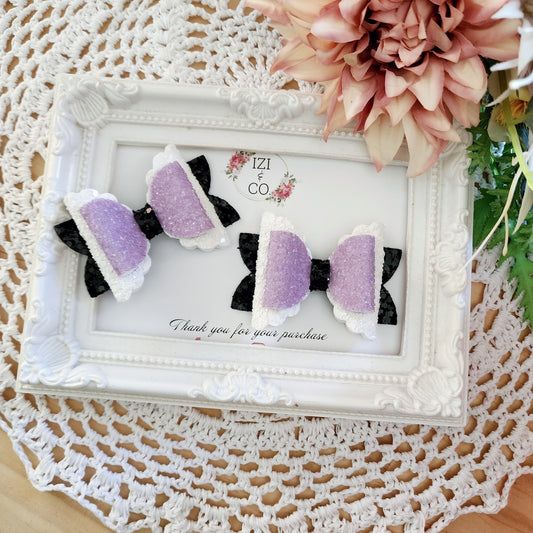 Daisy Check Petal Bow