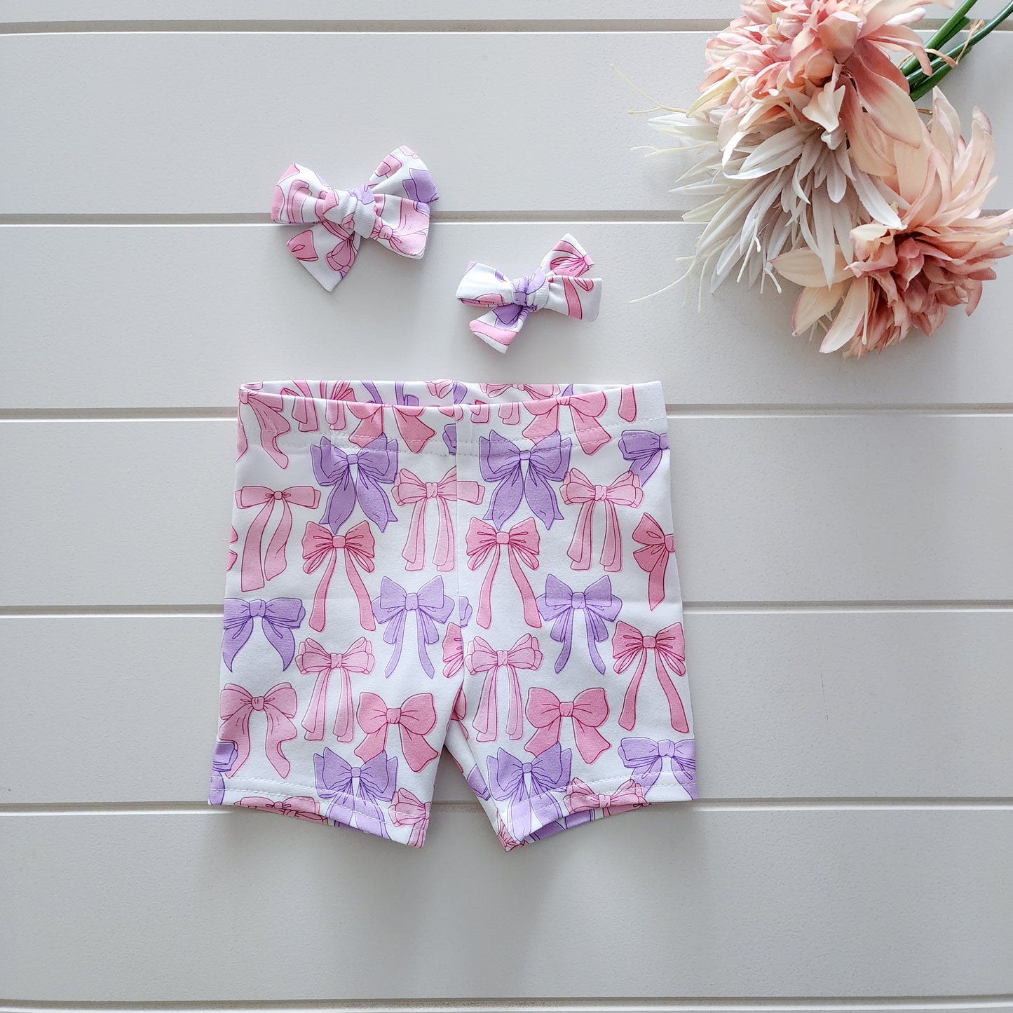 Sweet bow bike shorts