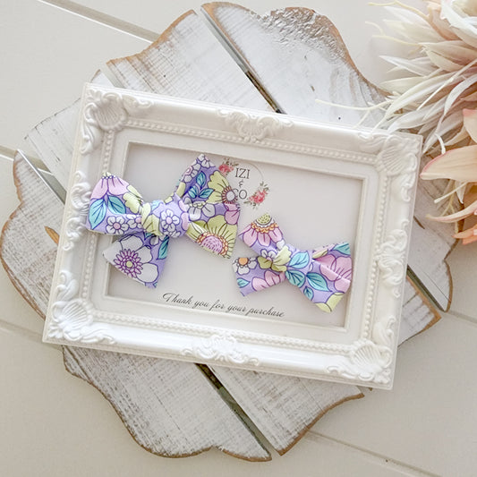 Sofie pinwheel bows