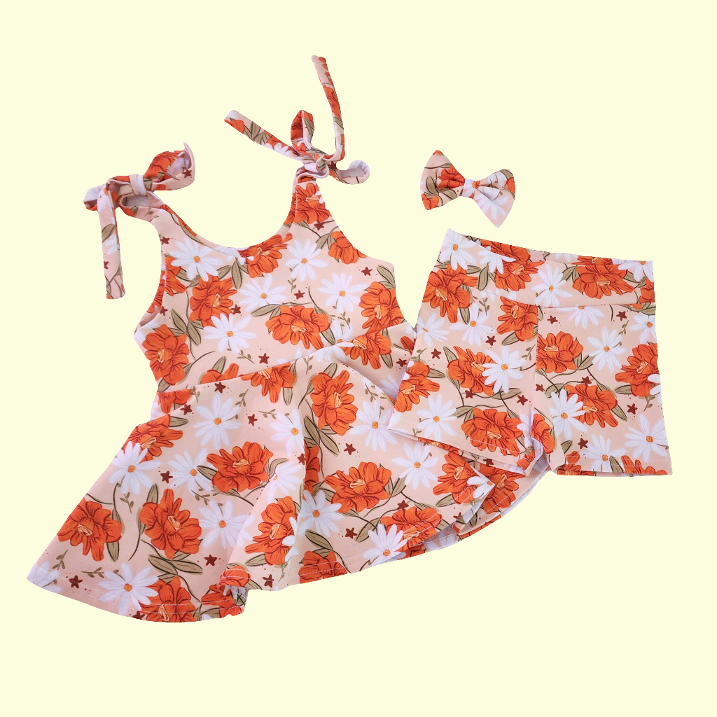 Aurelia Peplum Set size 3