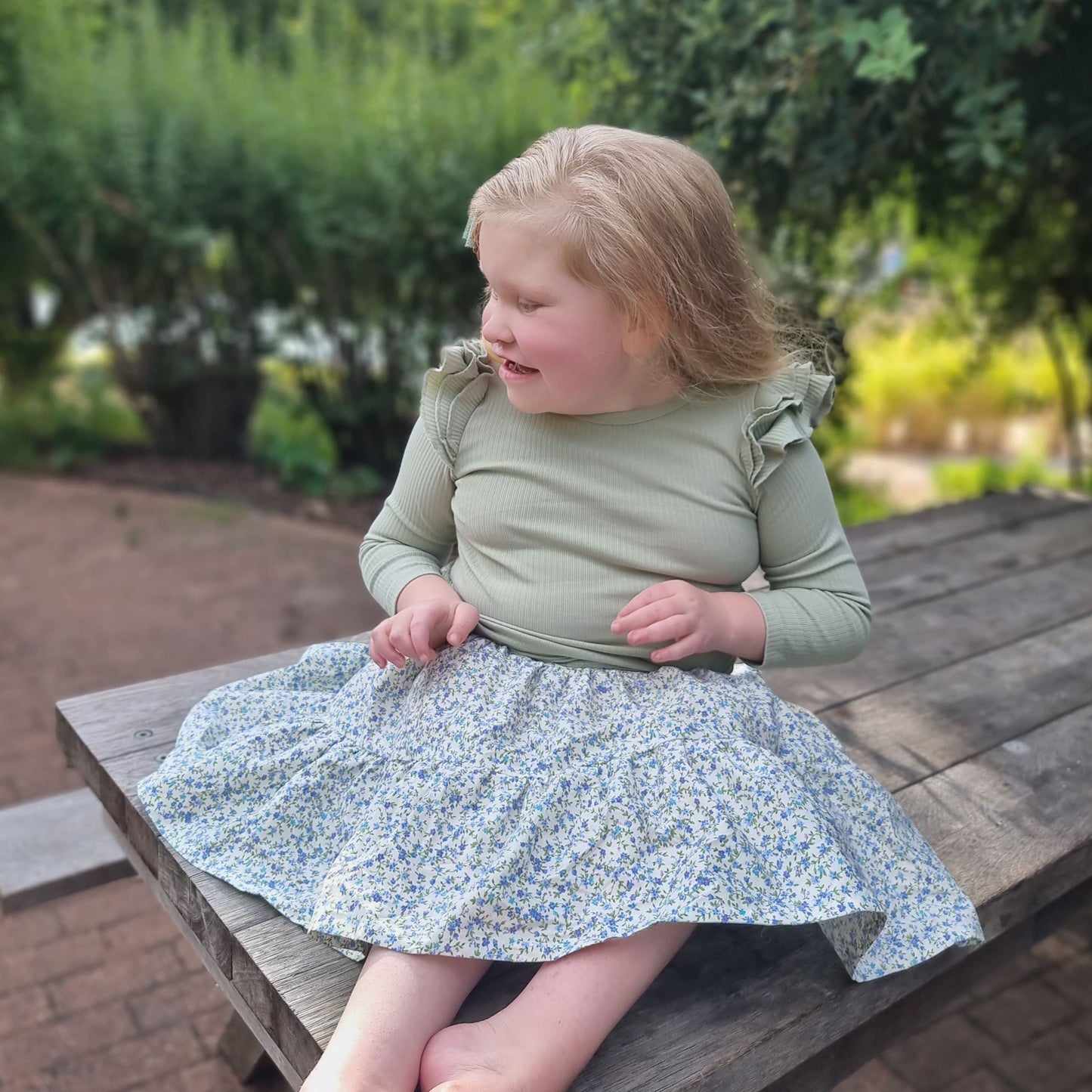 Willow Fields Tier Skirt